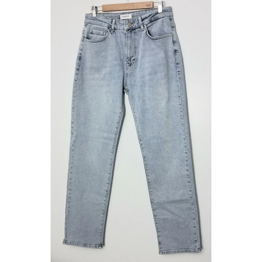 Legend London Jeans Men's Size 32 x 32 Baggy Light Blue Wash Casual‎ Pre-owned